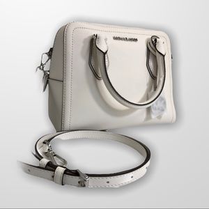 Michael Kors Ayden Medium Dome Leather Satchel